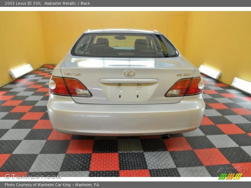 Alabaster Metallic / Black 2003 Lexus ES 300