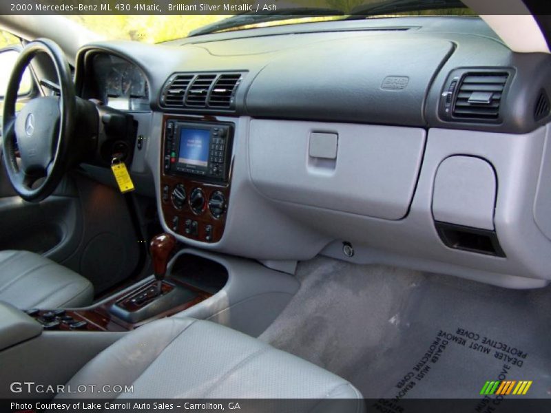 Brilliant Silver Metallic / Ash 2000 Mercedes-Benz ML 430 4Matic