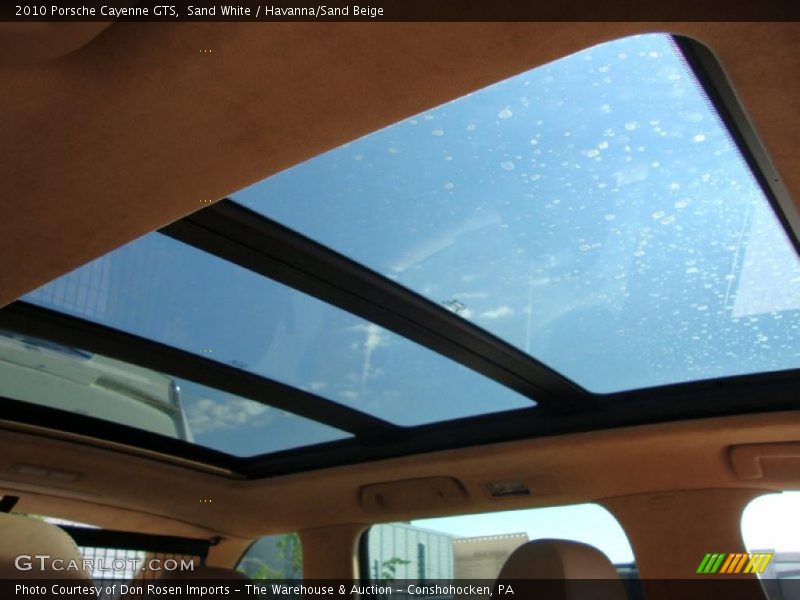 Sand White / Havanna/Sand Beige 2010 Porsche Cayenne GTS