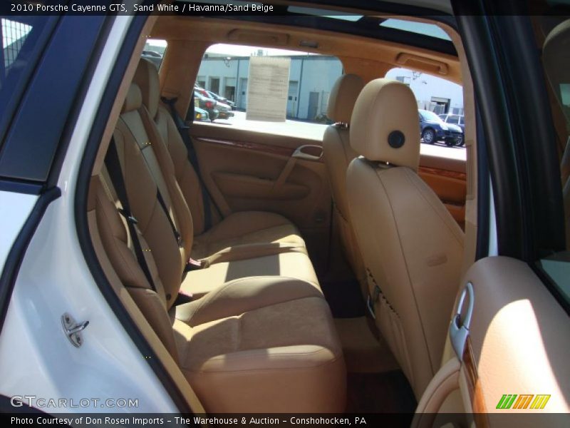 Sand White / Havanna/Sand Beige 2010 Porsche Cayenne GTS