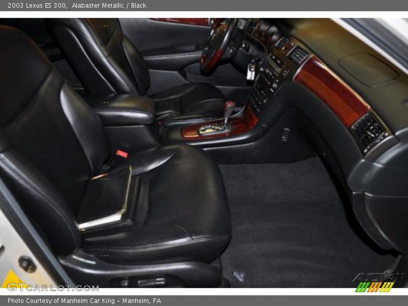 Alabaster Metallic / Black 2003 Lexus ES 300