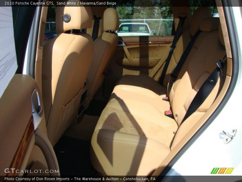 Sand White / Havanna/Sand Beige 2010 Porsche Cayenne GTS