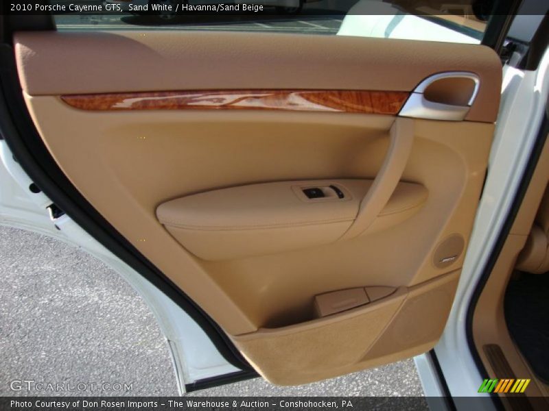 Sand White / Havanna/Sand Beige 2010 Porsche Cayenne GTS