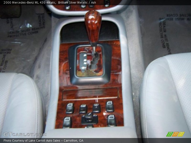 Brilliant Silver Metallic / Ash 2000 Mercedes-Benz ML 430 4Matic