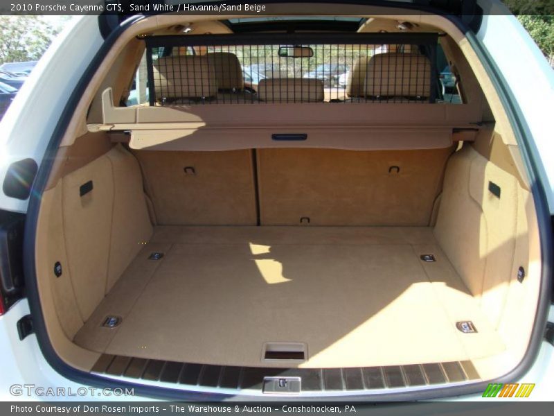 Sand White / Havanna/Sand Beige 2010 Porsche Cayenne GTS