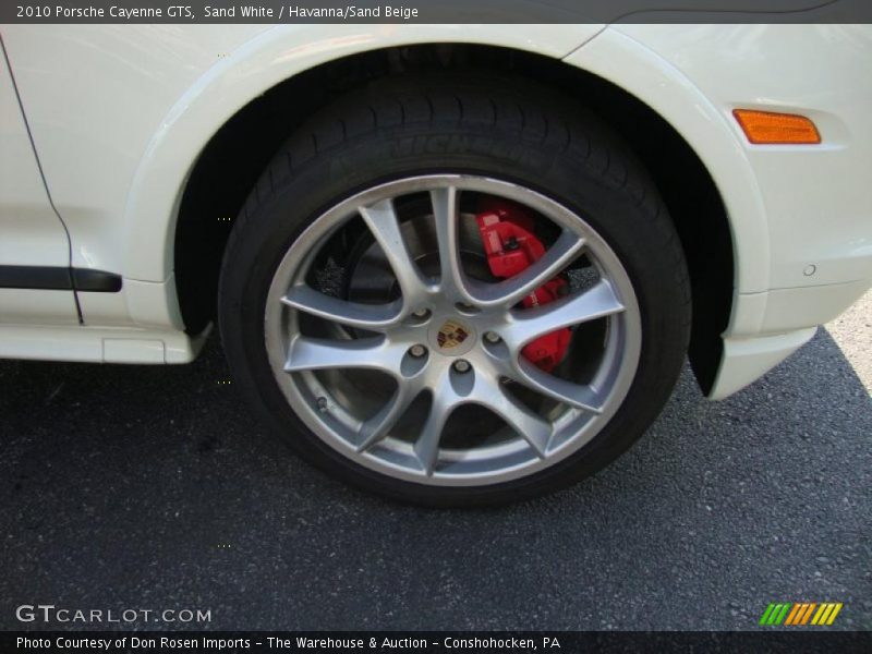 Sand White / Havanna/Sand Beige 2010 Porsche Cayenne GTS