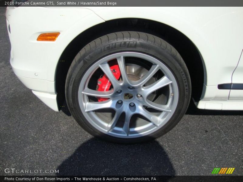 Sand White / Havanna/Sand Beige 2010 Porsche Cayenne GTS