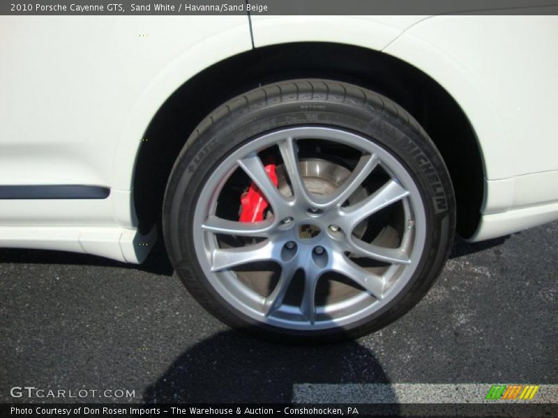 Sand White / Havanna/Sand Beige 2010 Porsche Cayenne GTS