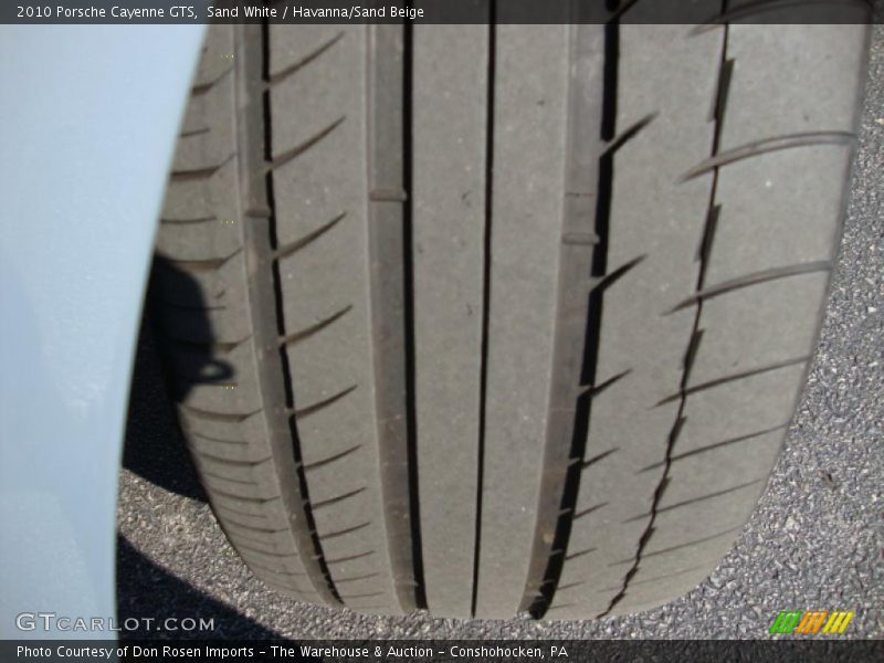 Sand White / Havanna/Sand Beige 2010 Porsche Cayenne GTS