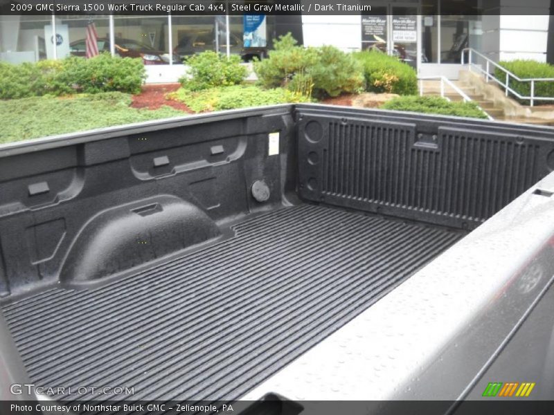 Steel Gray Metallic / Dark Titanium 2009 GMC Sierra 1500 Work Truck Regular Cab 4x4
