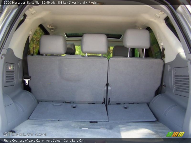 Brilliant Silver Metallic / Ash 2000 Mercedes-Benz ML 430 4Matic