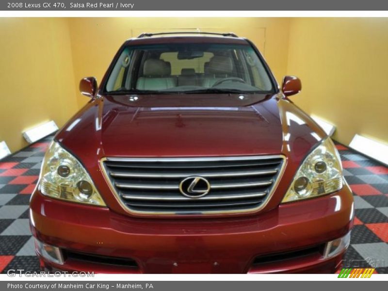 Salsa Red Pearl / Ivory 2008 Lexus GX 470