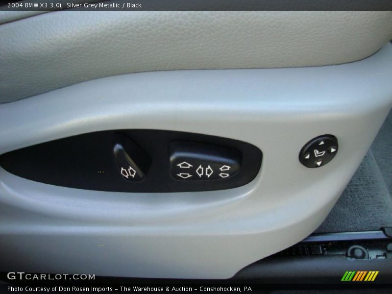Silver Grey Metallic / Black 2004 BMW X3 3.0i