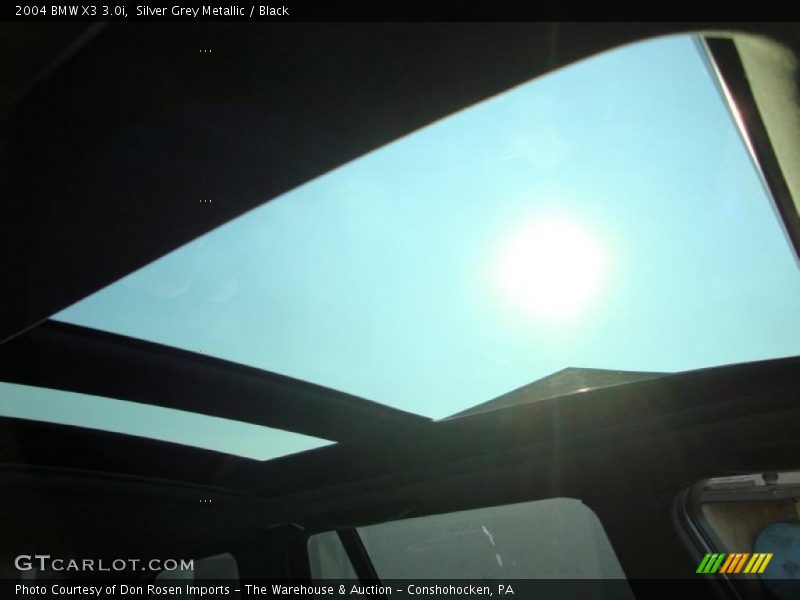 Silver Grey Metallic / Black 2004 BMW X3 3.0i