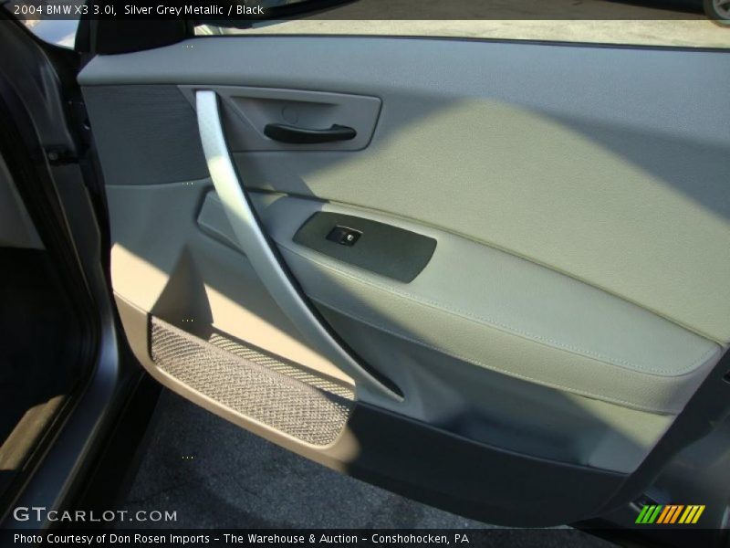 Silver Grey Metallic / Black 2004 BMW X3 3.0i
