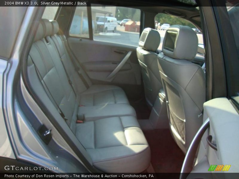 Silver Grey Metallic / Black 2004 BMW X3 3.0i