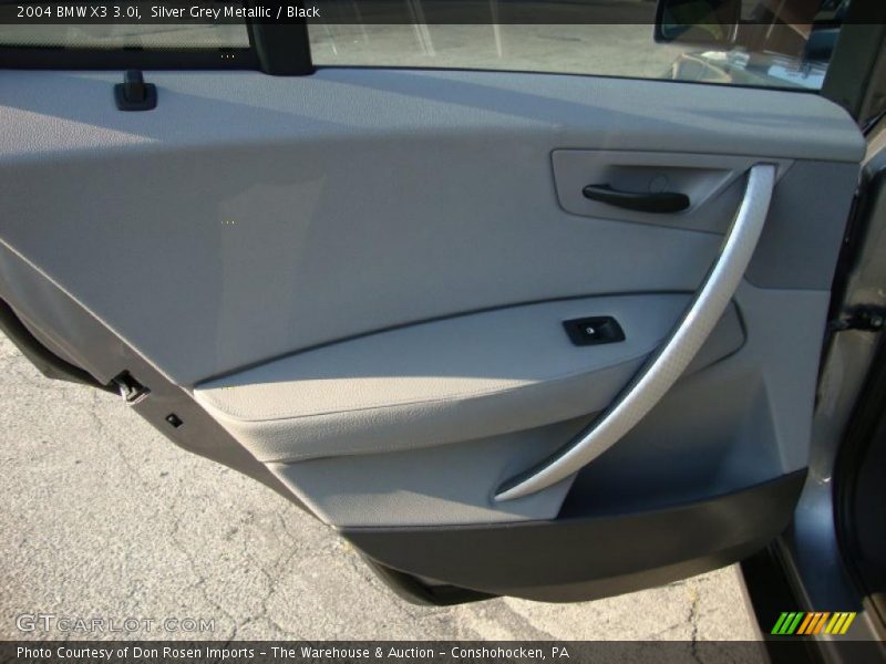 Silver Grey Metallic / Black 2004 BMW X3 3.0i