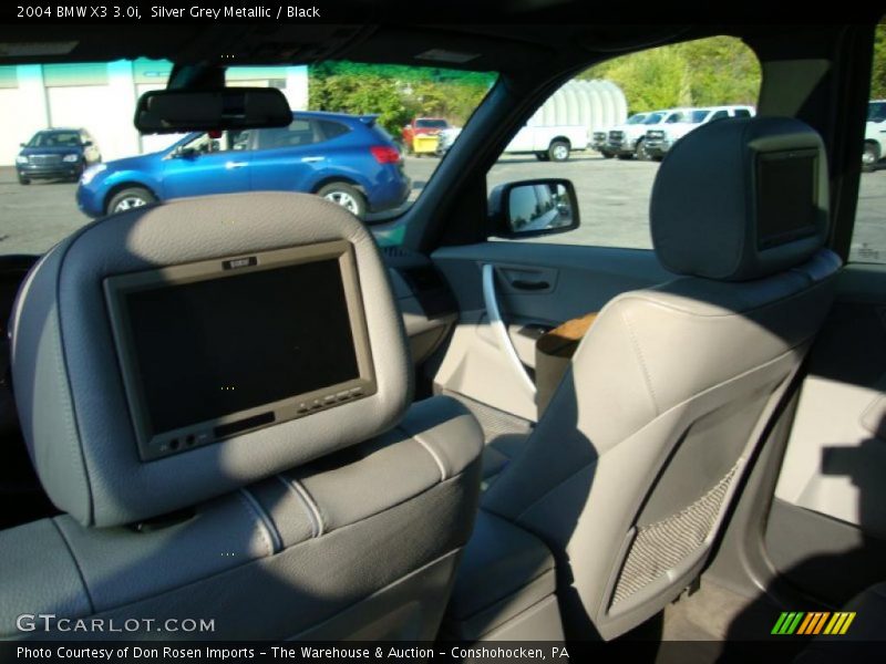 Silver Grey Metallic / Black 2004 BMW X3 3.0i