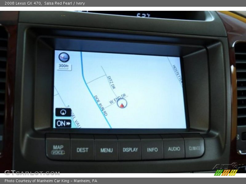 Salsa Red Pearl / Ivory 2008 Lexus GX 470