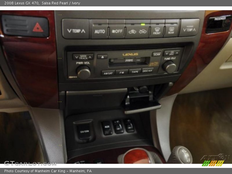 Salsa Red Pearl / Ivory 2008 Lexus GX 470