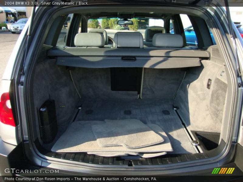 Silver Grey Metallic / Black 2004 BMW X3 3.0i