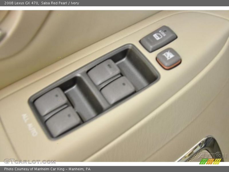 Salsa Red Pearl / Ivory 2008 Lexus GX 470