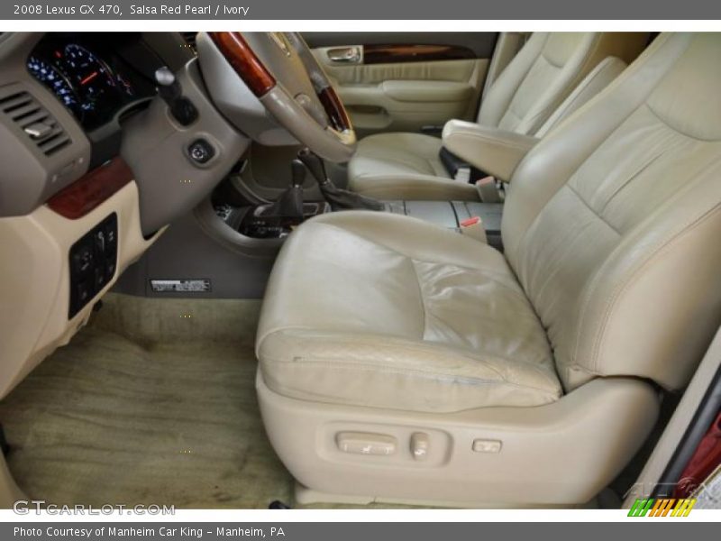 Salsa Red Pearl / Ivory 2008 Lexus GX 470