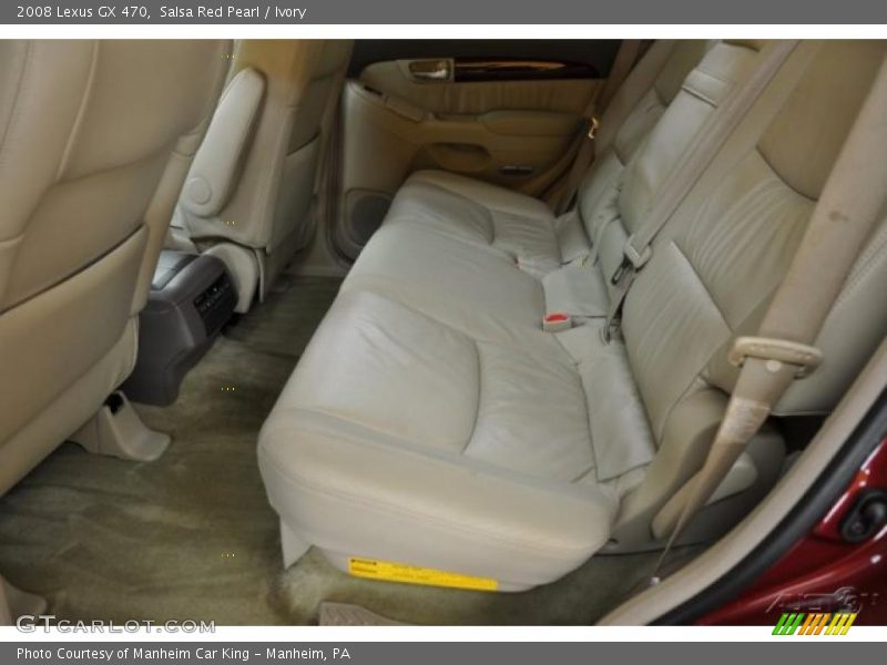 Salsa Red Pearl / Ivory 2008 Lexus GX 470