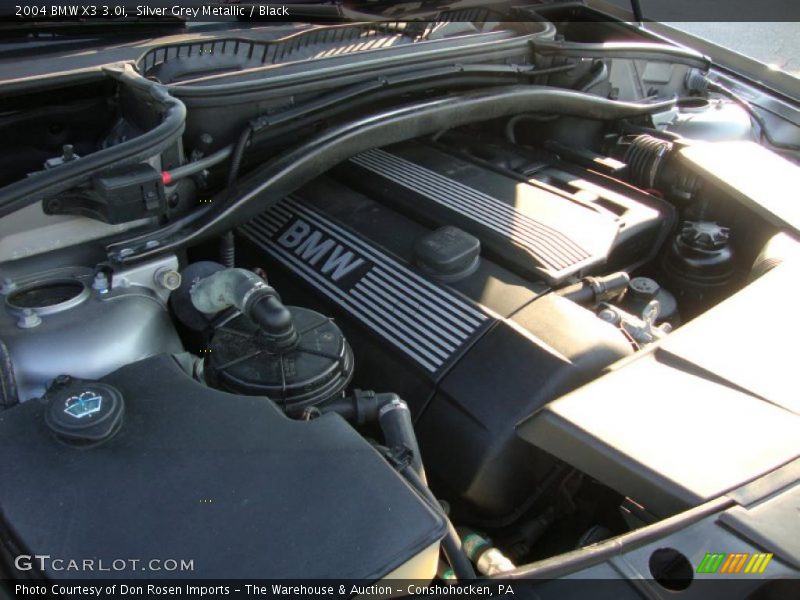 Silver Grey Metallic / Black 2004 BMW X3 3.0i