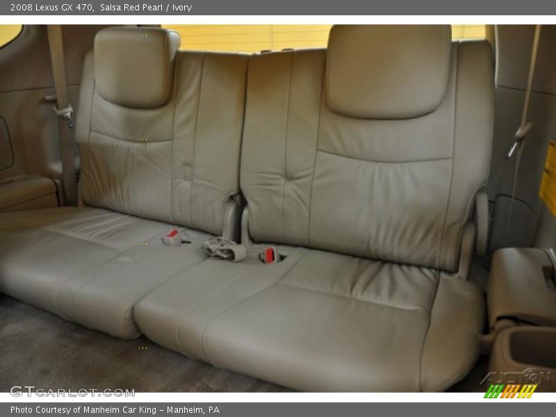 Salsa Red Pearl / Ivory 2008 Lexus GX 470