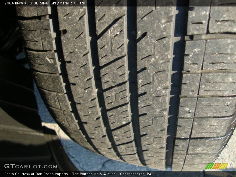 Silver Grey Metallic / Black 2004 BMW X3 3.0i