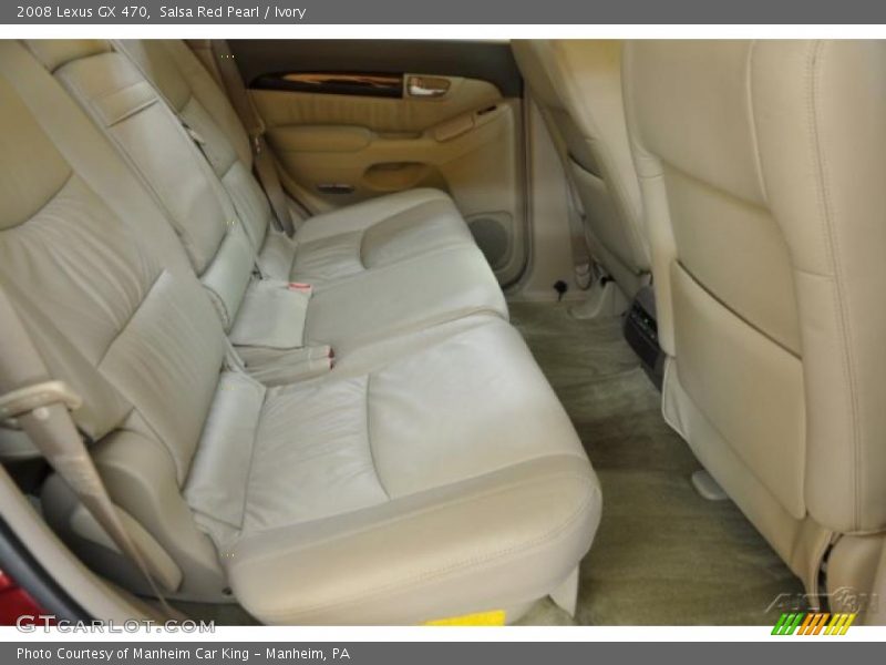 Salsa Red Pearl / Ivory 2008 Lexus GX 470