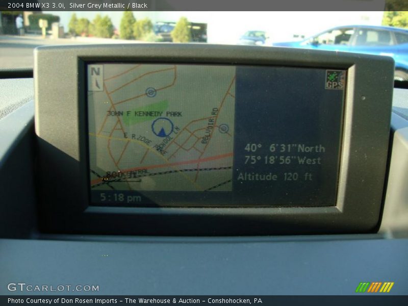Silver Grey Metallic / Black 2004 BMW X3 3.0i