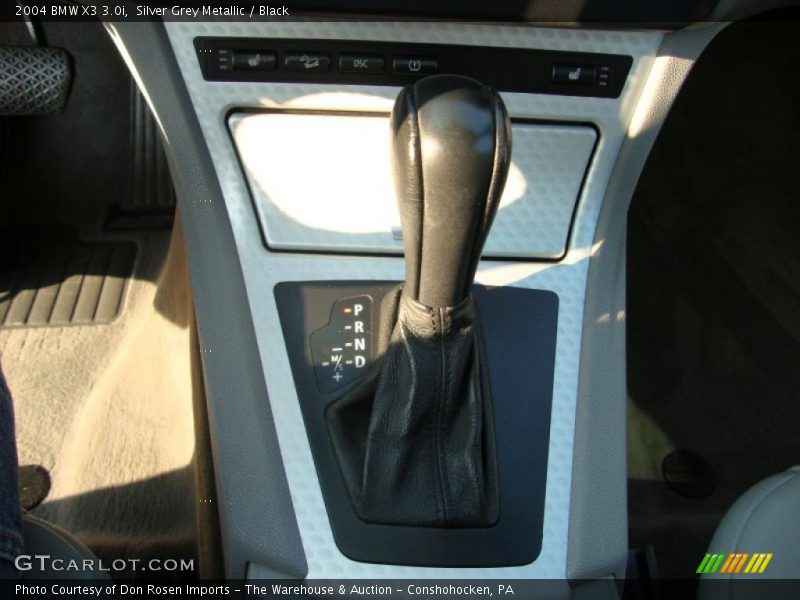 Silver Grey Metallic / Black 2004 BMW X3 3.0i