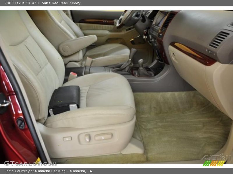 Salsa Red Pearl / Ivory 2008 Lexus GX 470