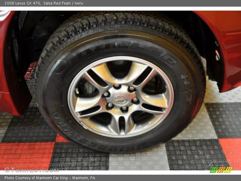 Salsa Red Pearl / Ivory 2008 Lexus GX 470