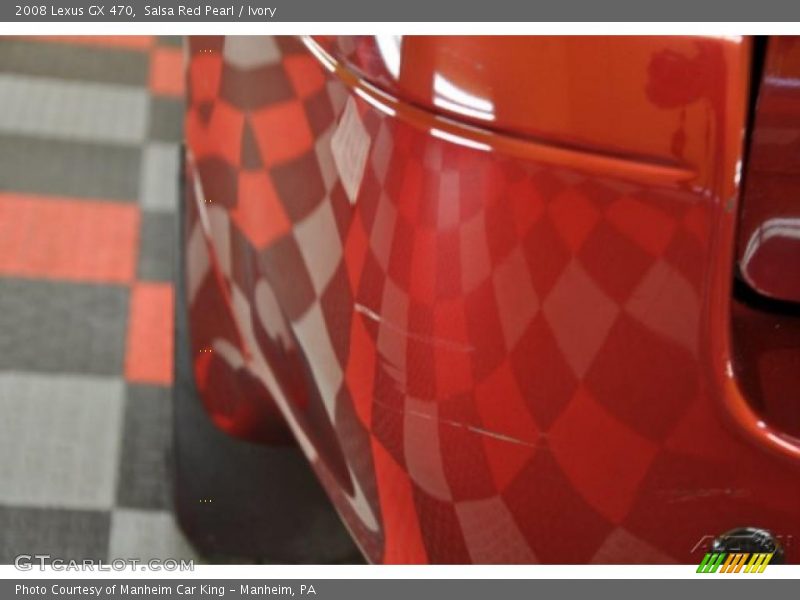 Salsa Red Pearl / Ivory 2008 Lexus GX 470