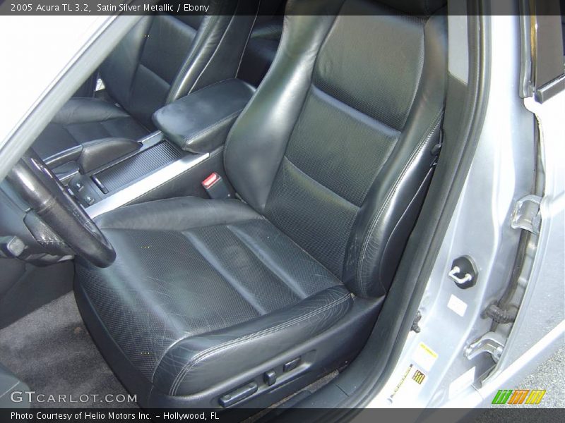 Satin Silver Metallic / Ebony 2005 Acura TL 3.2