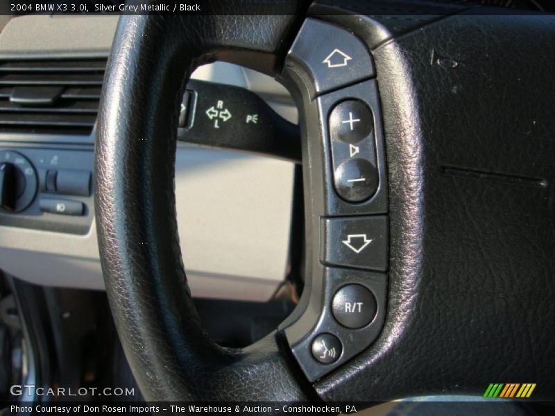 Silver Grey Metallic / Black 2004 BMW X3 3.0i
