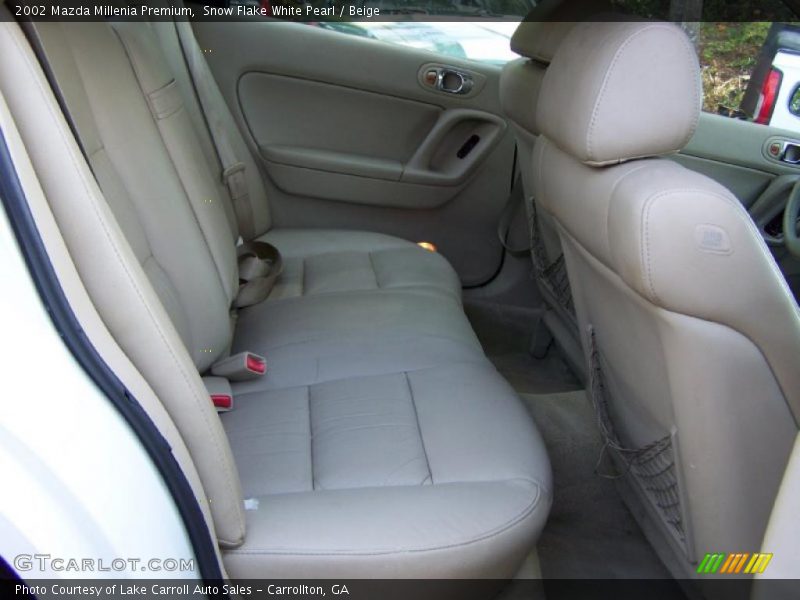 Snow Flake White Pearl / Beige 2002 Mazda Millenia Premium