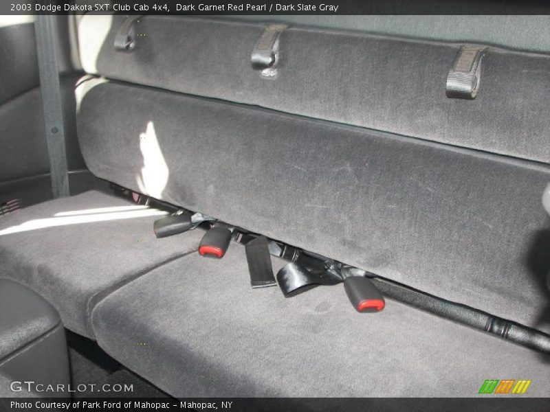 Dark Garnet Red Pearl / Dark Slate Gray 2003 Dodge Dakota SXT Club Cab 4x4