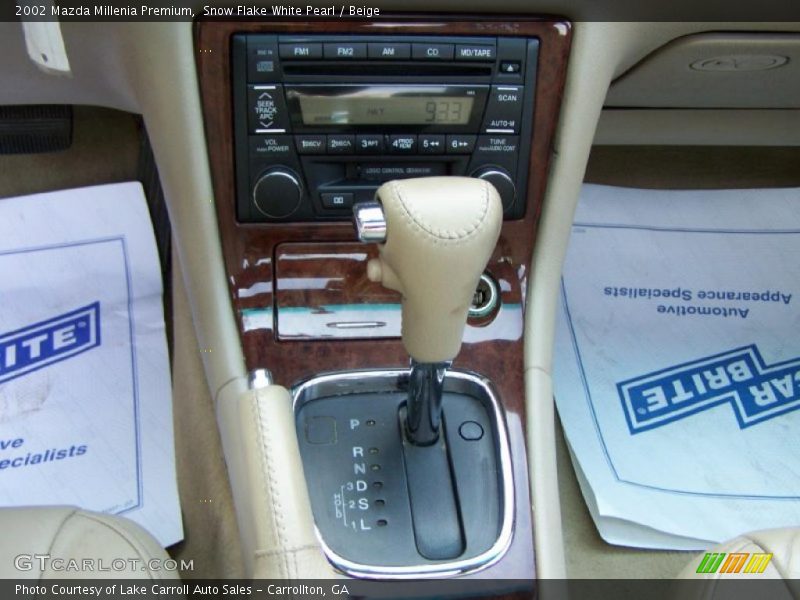 Snow Flake White Pearl / Beige 2002 Mazda Millenia Premium