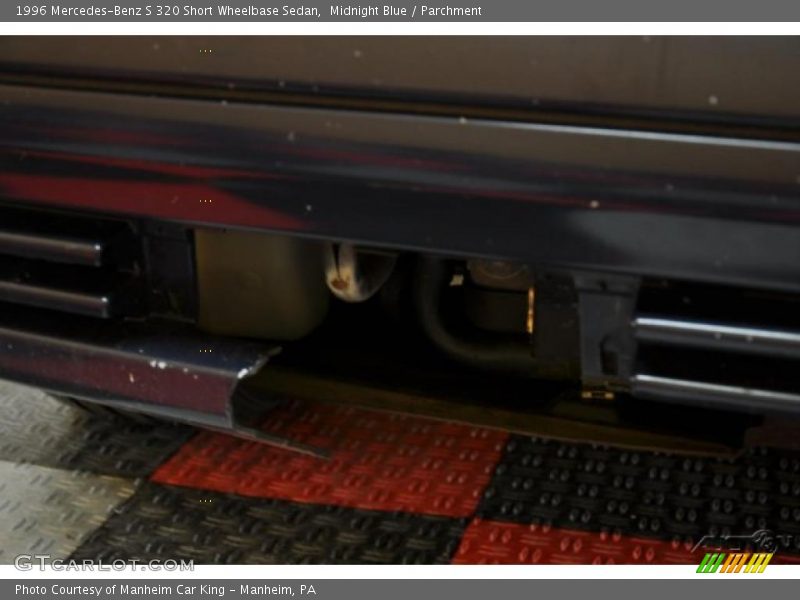 Midnight Blue / Parchment 1996 Mercedes-Benz S 320 Short Wheelbase Sedan