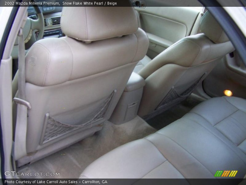 Snow Flake White Pearl / Beige 2002 Mazda Millenia Premium