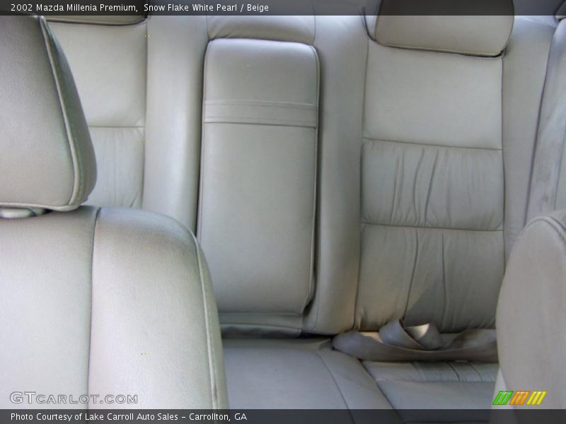 Snow Flake White Pearl / Beige 2002 Mazda Millenia Premium
