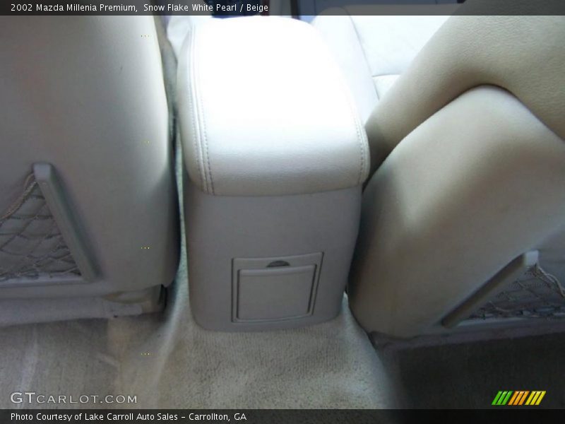 Snow Flake White Pearl / Beige 2002 Mazda Millenia Premium