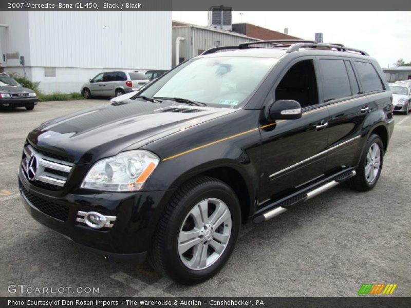 Black / Black 2007 Mercedes-Benz GL 450