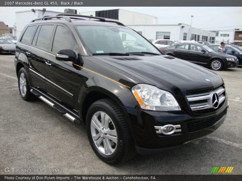 Black / Black 2007 Mercedes-Benz GL 450