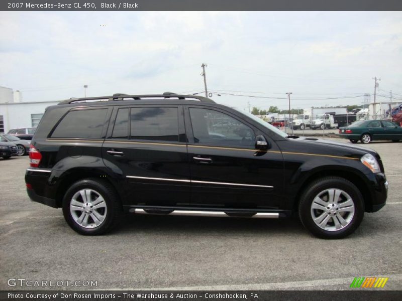Black / Black 2007 Mercedes-Benz GL 450