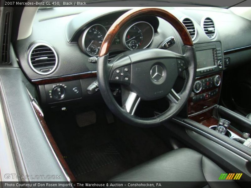 Black / Black 2007 Mercedes-Benz GL 450